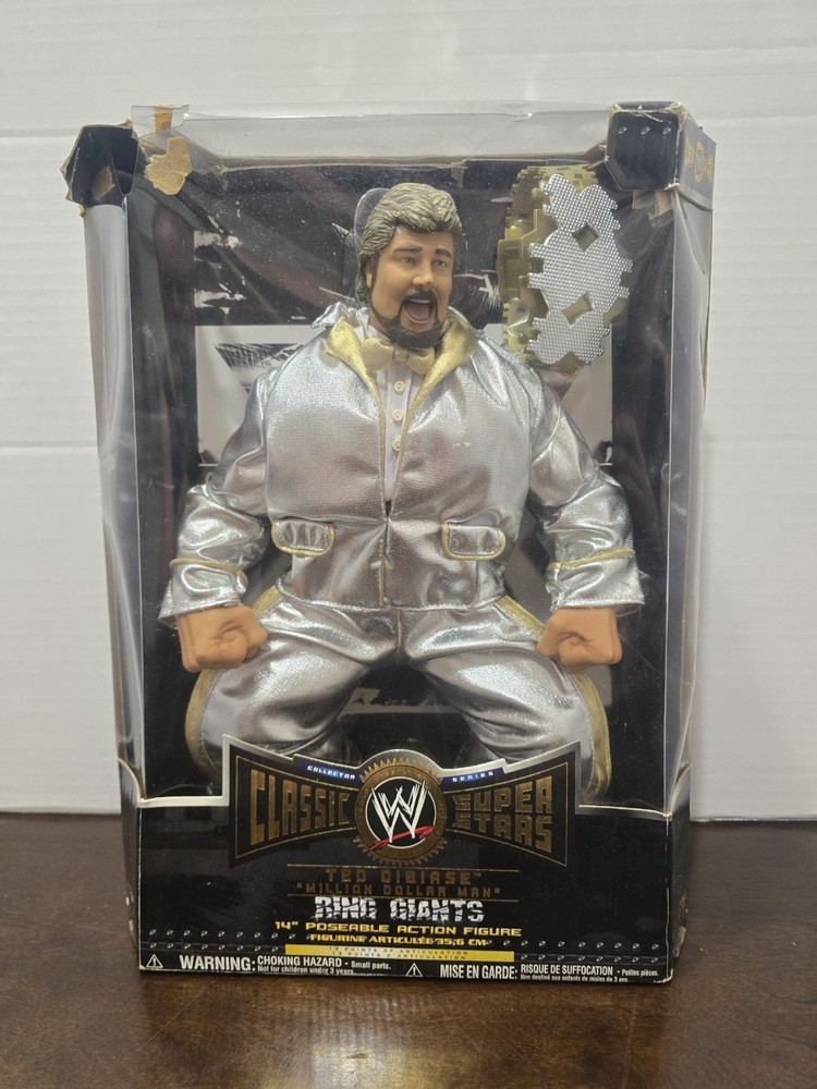 WWE Classic Superstars Ring Giants, Million Dollar Man, Ted Didiase! Please Read