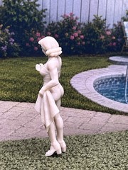 1:24 1950 Dollhouse Bathing Beauty Starlet Swimsuit Inspired by Marx