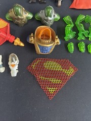DC Direct Superman LexCorp Accessories Parts Lot Cape Kryptonite Armor