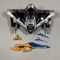 2001 Power Rangers Time Force Shadow Megazord DX Complete In Box Bandai Zord