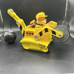 Paw Patrol – Rubble’s Steam Roller/Recking Ball Vehicle with Figure