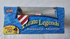 Vintage Pirate Legends Blackbeard’s Adventure #3003 Play Set Odyssey Toys SEALED