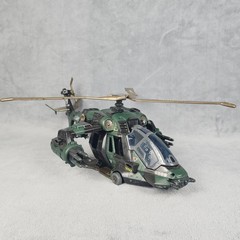 GI Joe Night Attack Chopper 2002 Hasbro Sound Attack Helicopter Vehicle