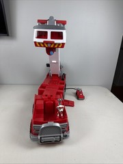 Paw Patrol ULTIMATE RESCUE Fire Truck w/Extendable 2 ft Ladder MARSHALL 🔥🔥