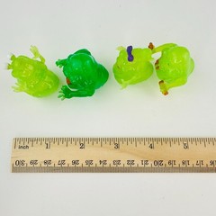 Ghostbusters Ecto Minis Slimer 4 Translucent 1 Solid 1.5″ Mattel Classic Series
