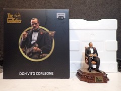 Iron Studios The Godfather Don Vito Corleone 1:10 Art Scale Statue MINT IN OPEN