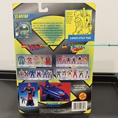 Toy Biz X-Men Phoenix Saga Warstar Action Figure Green Plastic w/ Trading Card