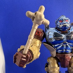 97 Transformers Beast Wars Transmetals Optimus Primal Figure Vintage Hasbro Mace