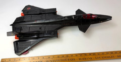1986 Hasbro GI Joe Cobra Night Raven Jet Plane Incomplete SEE PHOTOS