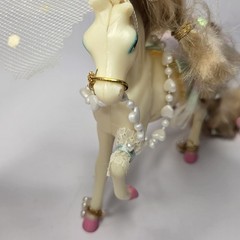 VTG 1980s Enchanted Kingdom Horses Valentine/ Winter Bride /Bouquet /Nina & Comb