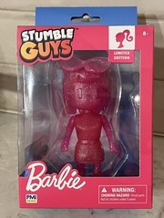 STUMBLE GUYS SPARKLE BARBIE LIMITED EDITION BOXED 4″ ACTION FIGURE MATTEL