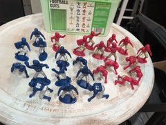 Football Guys Action Figures Kaskey Kids Red, Silver, Blue, Gold