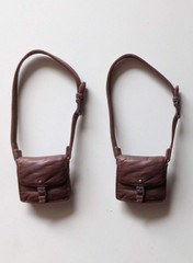 2x Marvel Legends POUCH BAG SACHEL 1:12 Figure Custom Fodder Part Joe Classified