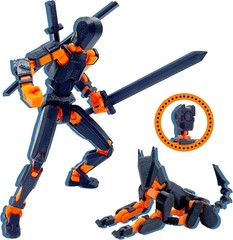 Dynamic Poseable T13 Action Figure – Perfect for Imagination and Collection