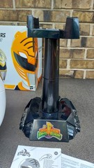 White Ranger Helmet SIGNED Jason David Frank Power Rangers Lightning Collection