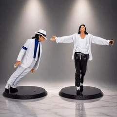 Michael Jackson Action Figure Collectible Statue Desk Ornament Gift for Fans