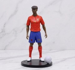18cm Soccer Figures Messi Mbappe Ronaldo Yamal Football Action Toy PVC Doll Gift