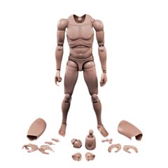 MX02-A 1:6 12inch Europe Skin Male Action Figure Body Flexible Soldier Body Toys