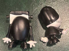 Pair of dKILLER PANDA/SD Toys MONSTER THEATER Figures FRANKENSTEIN & THE BRIDE