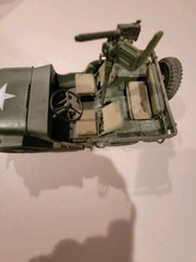 21st Century Toys – Used Ultimate Soldier Plastic U.S.A Military Jeep #20321727