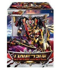 Metal Cardbot W NIGHTGRIFFON Gold Gryphon Bomber Transforming Robot Plane 2025