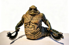 Rotta the Hutt Inspired Figure (The Mandalorian and Grogu) Hand Painted Custom