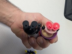 Bonkers Toy Co Mini Figures Set of 3 Collectible Kids Toy Loose Parts Accessory