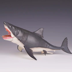 NECA 1975 The Game of Jaws 50th Anniversary Great White Shark 18″ Action Figure