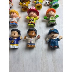 Fisher Price Little People Figures Lot 10 Community Heroes Firefighter Mechanic