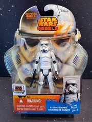 2014 Hasbro Star Wars Rebels SL01 Stormtrooper 3.75″ Action Figure NON MINT
