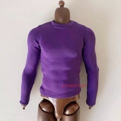 1/16 Scale Male Long-sleeved T-shirt Top Sweater Clothes For 12” Action Figure