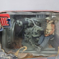 G.I. Joe Navy Gunner With Twin Mount Anti-Aircraft Mechanized 40mm Hasbro