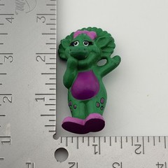 Vintage Baby Bop Barney & Friends Green Dinosaur Figurine 1993 Lyons Group Dakin