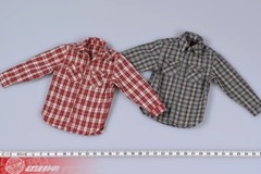 1/6 Scale Male Plaid Shirt Model For 12 Inch Ph Tbl Action Figure Body Toys