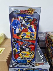Metal Cardbot Bluecop W Transforming Robot Car Toy Korean Action Figure