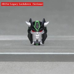 3D DIY Head Upgrade Kit For Legacy Lockdown BLOKEES Sentinel Legacy Megatank