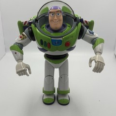 VINTAGE 1990’s TOY STORY THINKWAY TALKING BUZZ LIGHTYEAR TALKING ZURG WORKING
