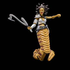 Cursed Medusa Assassin from Below -Vitruvian H.A.C.K.S. 1:18 Scale Action Figure
