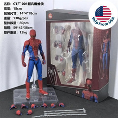 CT Toys MAFEX No. 001 The Amazing Spider-Man 6in Figure Andrew Garfield US STOCK