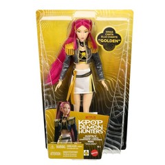 KPop Demon Hunters Mira Golden Singing Doll HUNTR/X Movie Figure Sound Effects