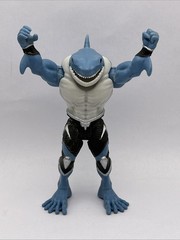 Monster Jam Creatures Big Tooth Megalodon Shark 5” Action Figure Only Blue