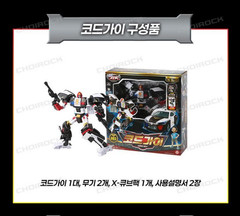 Choirock Hello Carbot The Braves CODE GUY Car Detective Robot X-Cube Pack