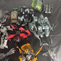 Huge Transformers Loose Figure Lot Missing Parts Giant Lot For Parts Or Repair