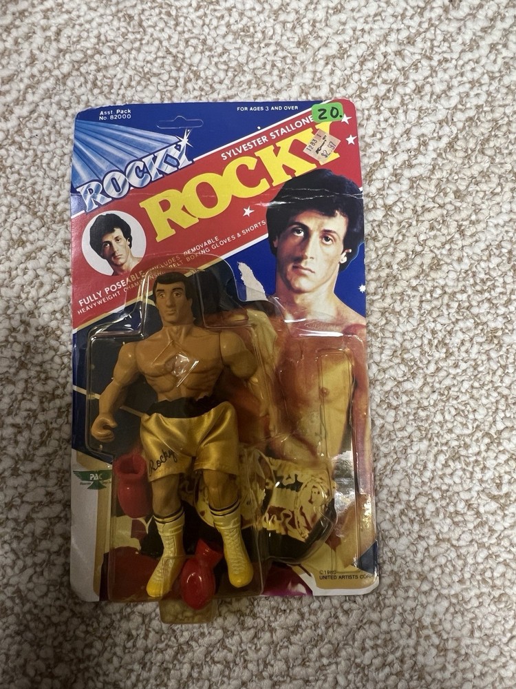 VTG 1983 Rocky 6.5” Sylvester Stallone Rocky Movie opened