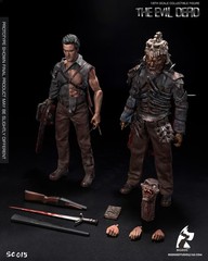 BIGDOG STUDIO. NO:SC015 Horror Book Ash Deluxe Edition 1/6 Action Figure INSTOCK