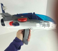 Collectible Kids Toy Justice League Mattel Lights-up Sounds Space Ship HTF
