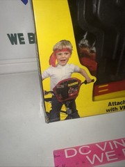 1986 Rambo Toys For Bikes 3-D Bike Shield Includes Pistol Headband Stallone 🔥
