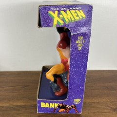 1990 X-Men Wolverine Coin Bank Soft Vinyl Piggy Bank X-Men Vintage Usa Marvel
