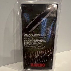 Rambo First Blood John J. Rambo Action Figure Assault Rifle Knife Boxed