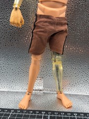 Mike Powers Atomic Man 12″ Complete GI Joe 1975 Hasbro Action Figure MISSING ARM